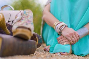 bracelets and rings